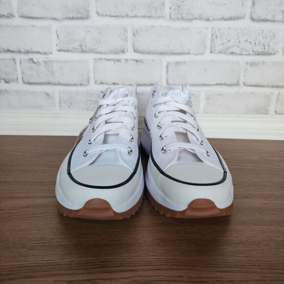 ⭐Converse Run Star Hike Canvas Platform Sz 4.5 Mens Shoes Sneakers White 168817C - Picture 3 of 7